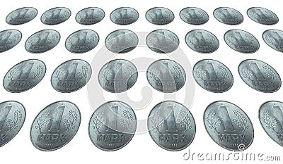 DDR coin Stock Photo