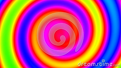 De abstracte hypnoptic psychedelische regenboog kleurde tunnel van de wervelings de spiraalvormige optische illusie - loopable 4K stock video De abstracte hypnoptic psychedelische regenboog kleurde tunnel van de wervelings de spiraalvormige optische illusie - loopable 4K stock video