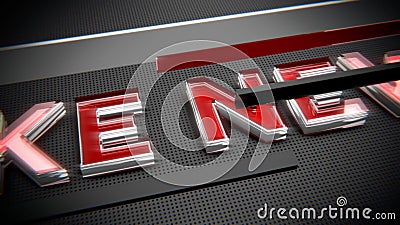De animatietekst van het nieuws van de Fake intro De animatietekst van het nieuws van de Fake intro