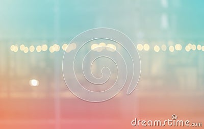 De focused bokeh light, abstract points pattern background Stock Photo