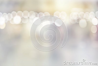 De focused bokeh light, abstract points pattern background Stock Photo