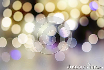 de focused bokeh light, abstract points pattern texture background Stock Photo