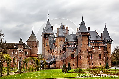 De Haar Castle Editorial Stock Photo