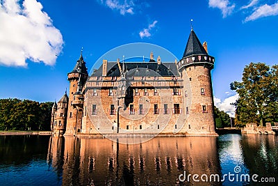 De Haar Castle, the Netherlands Editorial Stock Photo