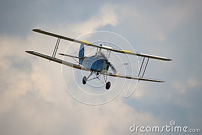 A De Havilland DH-82A Tiger Moth Editorial Stock Photo