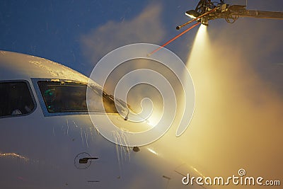 De-icing Stock Photo