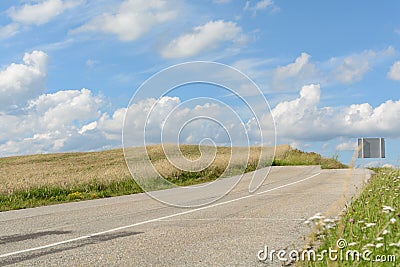 Dead end road Stock Photo