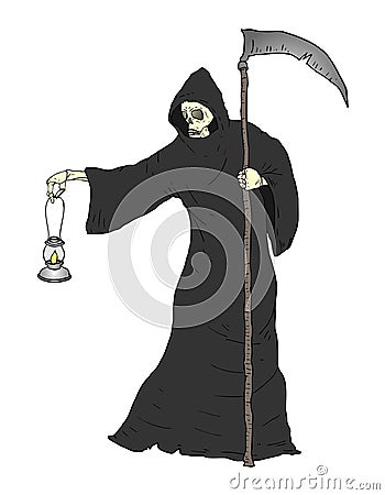 Dead Halloween character Vector Illustration