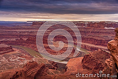 Dead Horse Point State Park Stock Photo