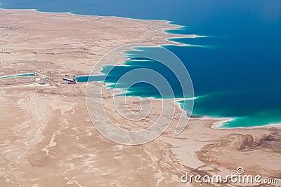 Dead sea coast Stock Photo