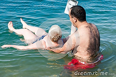 Dead Sea resort, Jordan Editorial Stock Photo