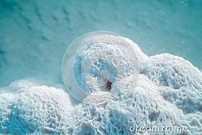 Dead sea salt Stock Photo