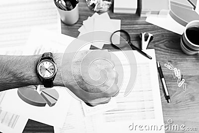 Deadline Stock Photo