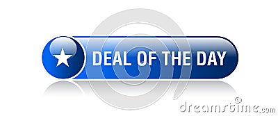 Deal of the day Cartoon Illustration