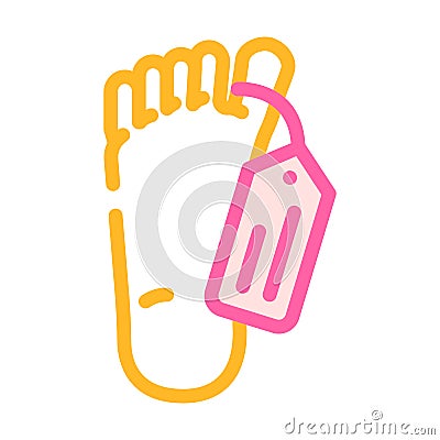 death fear color icon vector illustration Vector Illustration