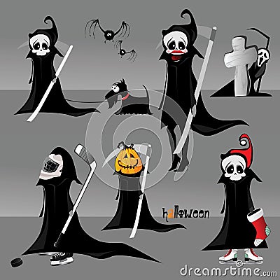 Death halloween Stock Photo