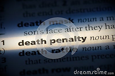 Death penalty Stock Photo