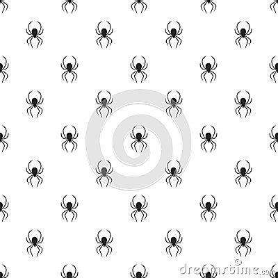 Death spider pattern seamless Vector Illustration