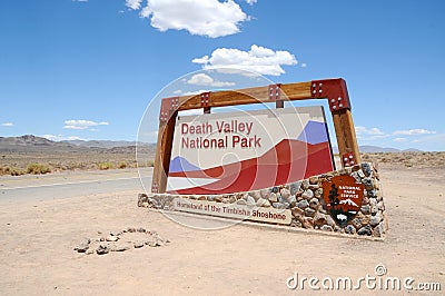 Death Valley National Park Stock Photo