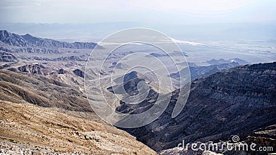 Death Valley Ridge Stock Photo