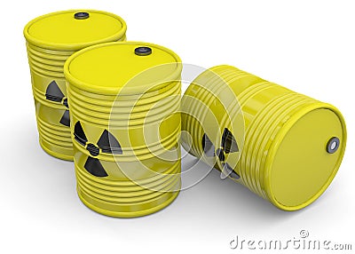 Debris Atomic Energy Stock Photo