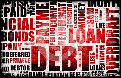 Debt Stock Photo