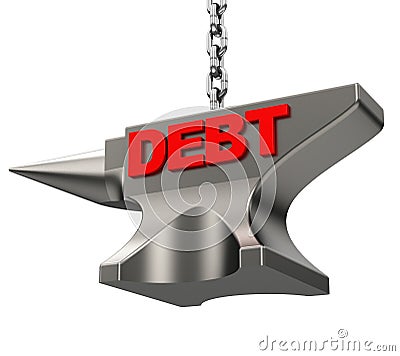 Debt Stock Photo