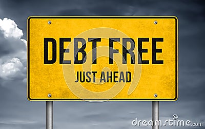 Debt Free Stock Photo