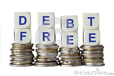 Debt Free Stock Photo