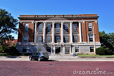 Decatur County Courthouse oberlin Kansas Editorial Stock Photo