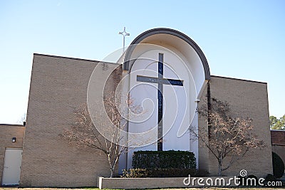 Decatur-Trinity Christian Church, Bartlett, TN Editorial Stock Photo