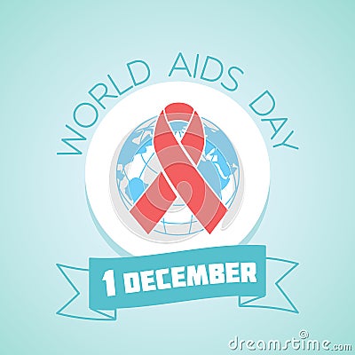 1 december AIDS Stock Photo