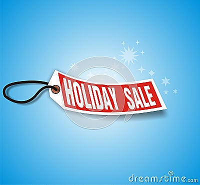 December Holiday Sale Vector Illustration