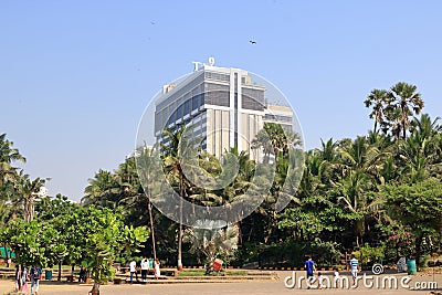 December 20 2022 - Mumbai, Maharashtra, India: The Taj Lands End Hotel at Bandra Fort Editorial Stock Photo