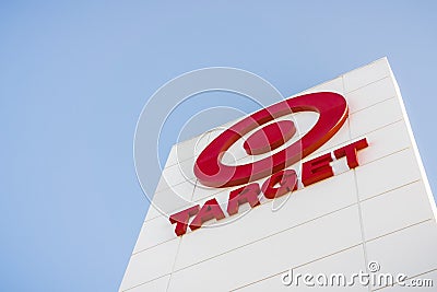 Target logo Editorial Stock Photo