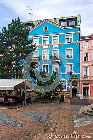 Decin. Czech Republic. Editorial Stock Photo