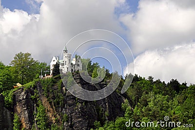 Decin - Pastyrska Stena Stock Photo