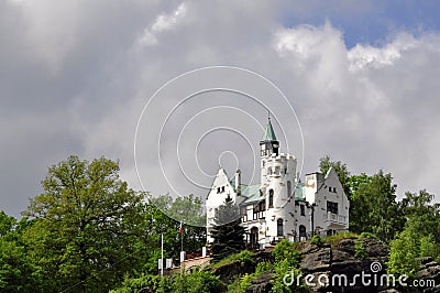 Decin - Pastyrska Stena Stock Photo