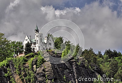 Decin - Pastyrska Stena Stock Photo