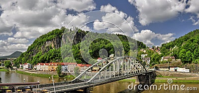 Decin - Pastyrska Stena Stock Photo