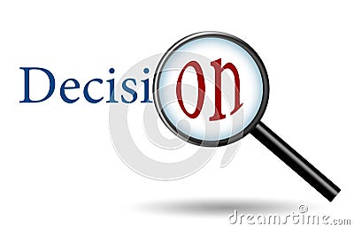 Decision concept Stock Photo