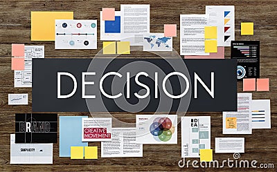 Decision Conclusion Opportunity Development Concept Stock Photo