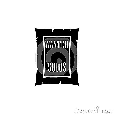 declaration of search icon. Element of wild west icon for mobile concept and web apps. Material style declaration of search icon c Stock Photo