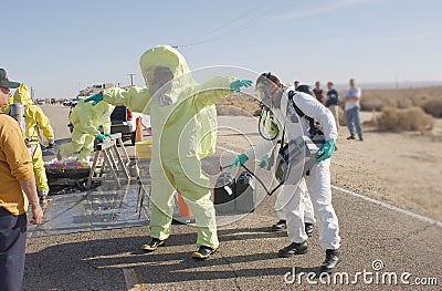 Decontamination Stock Photo