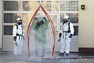 Decontamination Editorial Stock Photo