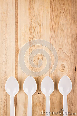 Decor spoon rim Stock Photo