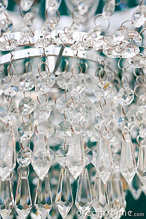 Crystal home decoration Stock Photo