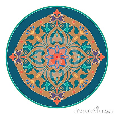 Decoration abstract ornament illustration of mandala Vector Illustration