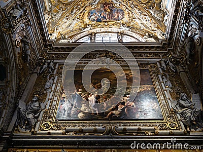 Decoration Basilica Santa Maria Maggiore Bergamo Editorial Stock Photo