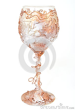 Decoration glass Stock Photo